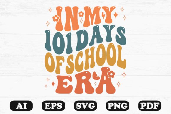 In My 101 Days of School Era Retro Wavy Review
