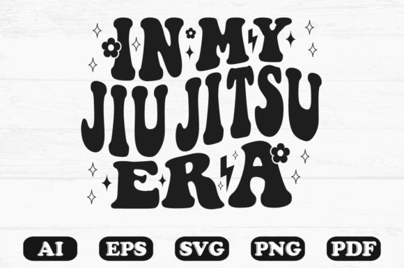 In My Jiu Jitsu Era Svg T-shirt Design Graphics and Crafts