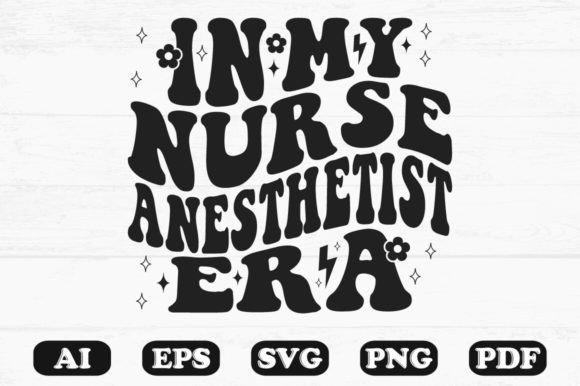 In My Nurse Anesthetist Era Retro Wavy S Review