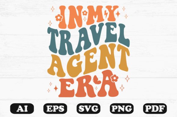 In My Travel Agent Era Wavy Svg T-shirt: A Graphics & Crafts Review